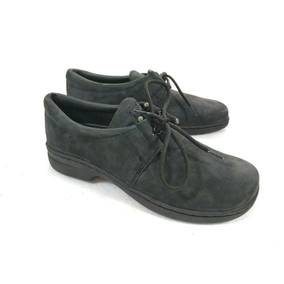 Dunham | Shoes | Dunham Black Suede Leather Lace Shoes Sz 85  display picture 2